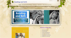 Desktop Screenshot of bondingandbirth.org